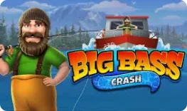 Big Bass Crash slot at Golden Pharaoh Casino