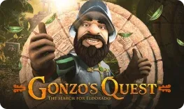 Gonzo's Quest slot at Golden Pharaoh Casino