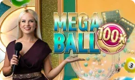 Mega Ball slot at Golden Pharaoh Casino