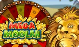 Mega Moolah slot at Golden Pharaoh Casino